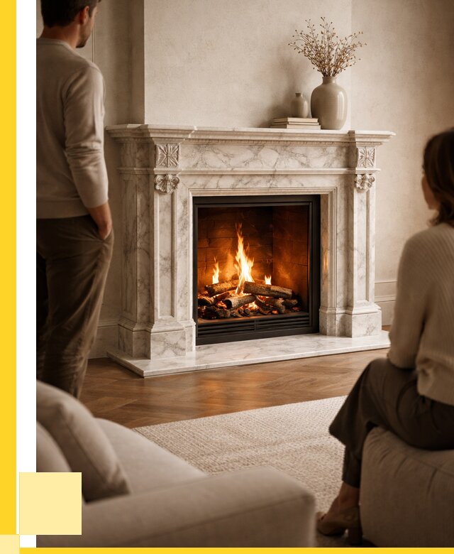 Мраморные камины под ключ в Рубцовске от 252825 р. | ЭриданРбц