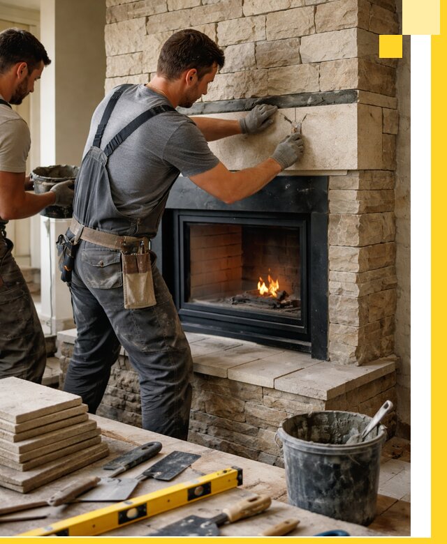 Проектирование и установка открытых каминов в Рубцовске