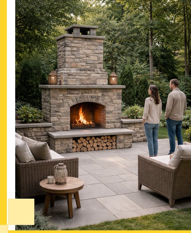 Уличные камины из кирпича в Рубцовске от 151695 р. | ЭриданРбц