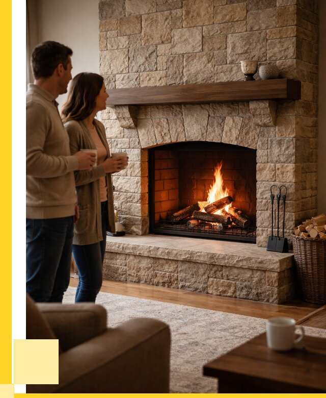 Каменные камины на заказ в Рубцовске от 182034 р. | ЭриданРбц