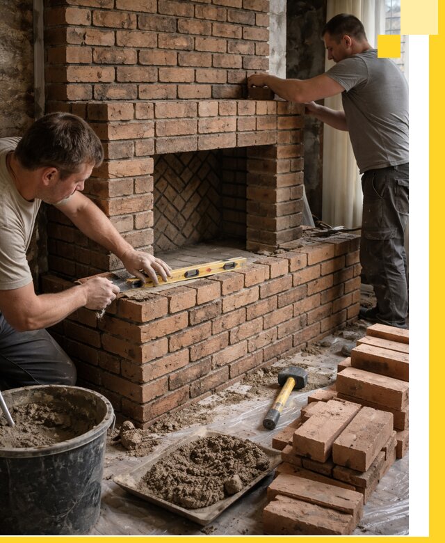 Изготовление и установка кирпичных каминов в Рубцовске