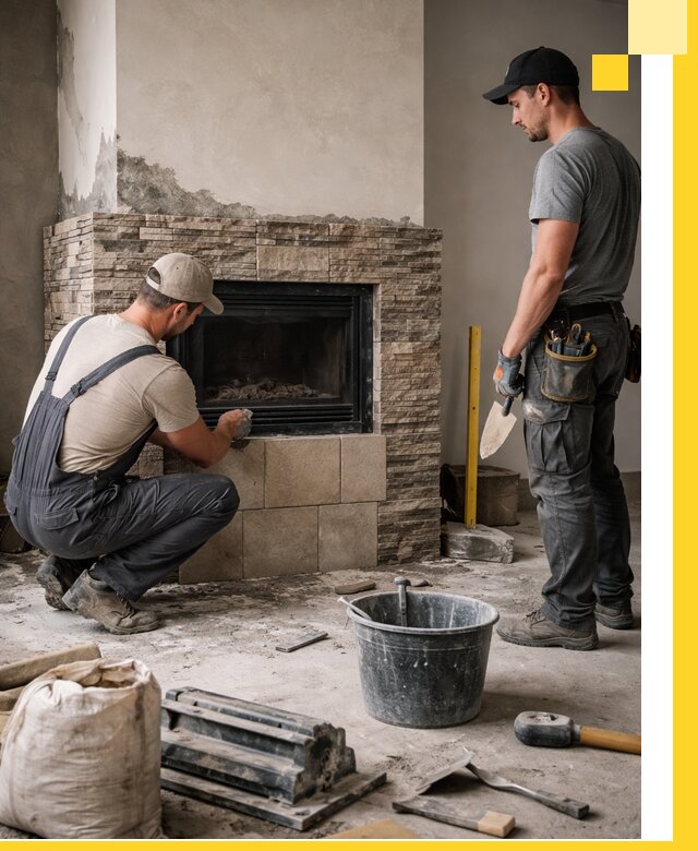 Камины под ключ в Рубцовске: проект, изготовление и монтаж