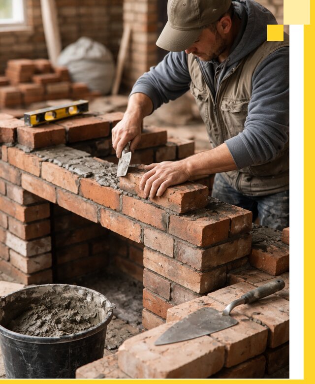 Кладка каминов под ключ в Рубцовске профессиональная отделка и монтаж