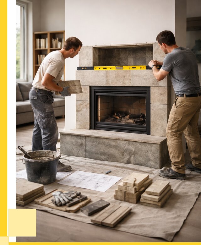 Монтаж каминов и установка в Рубцовске от 45509 р. | ЭриданРбц