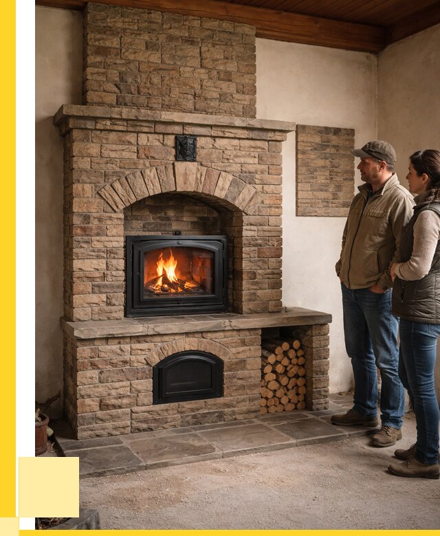 Кирпичная печь под ключ в Рубцовске от 151695 р. | ЭриданРбц