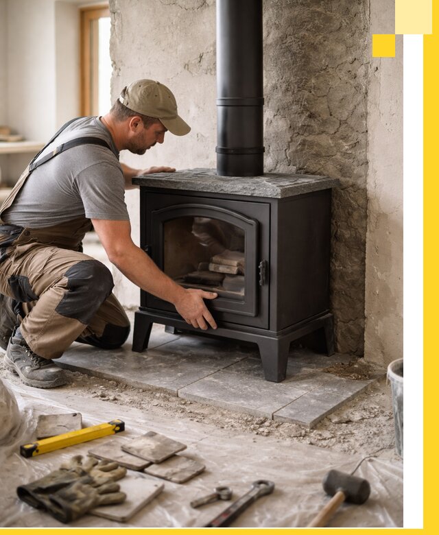 Профессиональный монтаж печей и каминов в Рубцовске под ключ