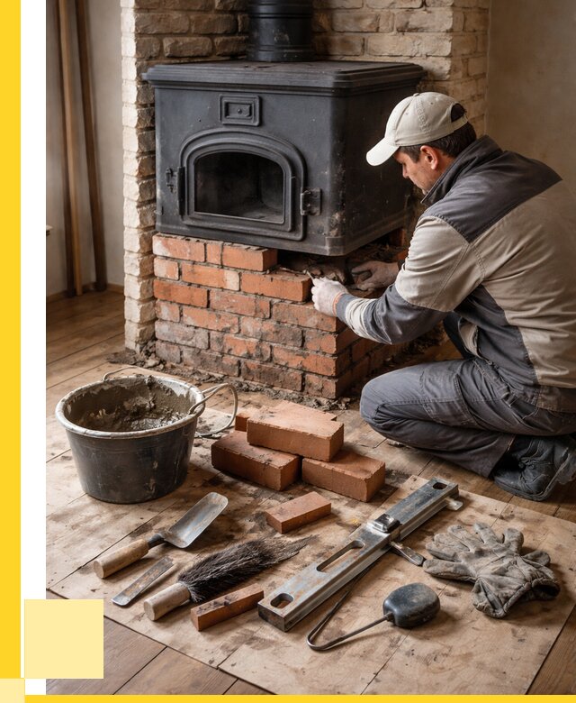 Ремонт печей в Рубцовске от 12136 р., услуги печника ЭриданРбц