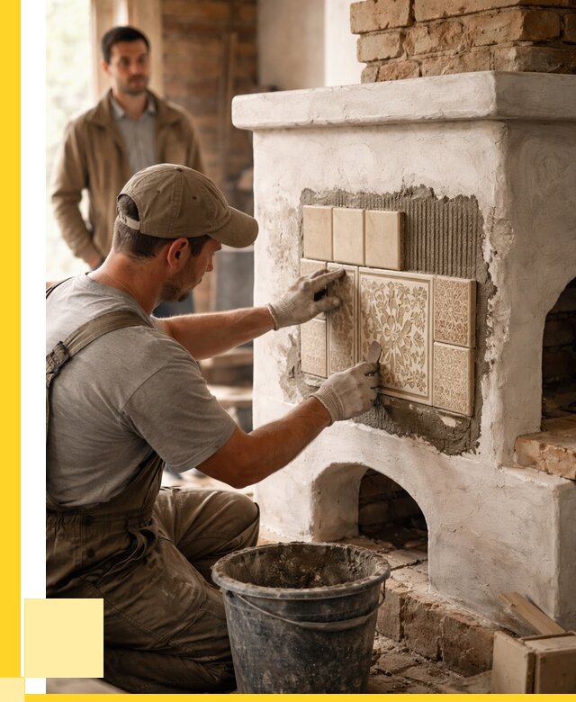 Отделка печей и банных печей в Рубцовске от 35396 р. | ЭриданРбц