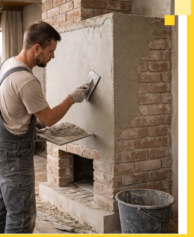 Отделка печей и облицовка каминов в Рубцовске под ключ