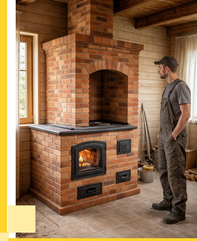 Кирпичные печи в Рубцовске: купить от 151695 р. | ЭриданРбц