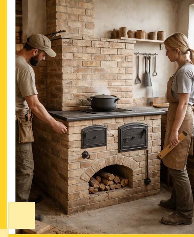 Варочно отопительные печи в Рубцовске от 91017 р. | ЭриданРбц