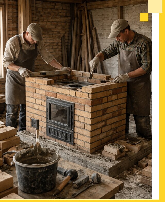 Изготовление и установка варочных печей под ключ в Рубцовске