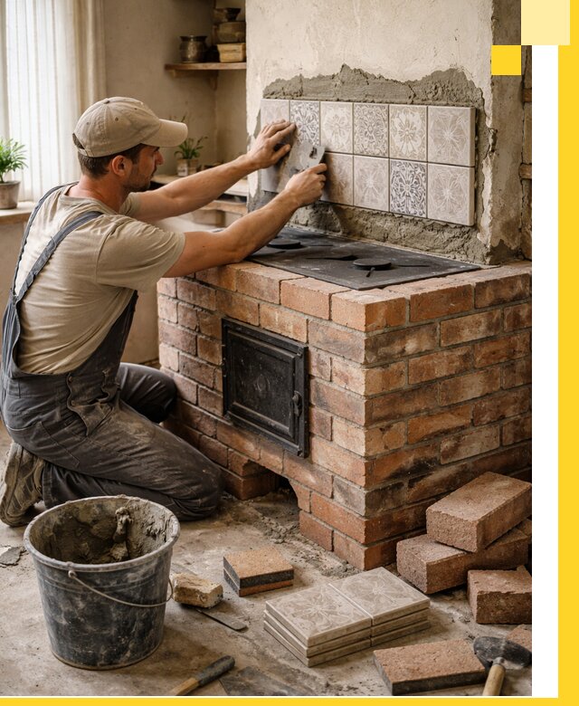 Печи с плитой на заказ монтаж гарантия и сервис в Рубцовске