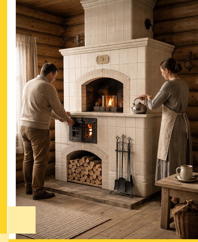 Русские печи в Рубцовске: установка от 151695 р. ЭриданРбц