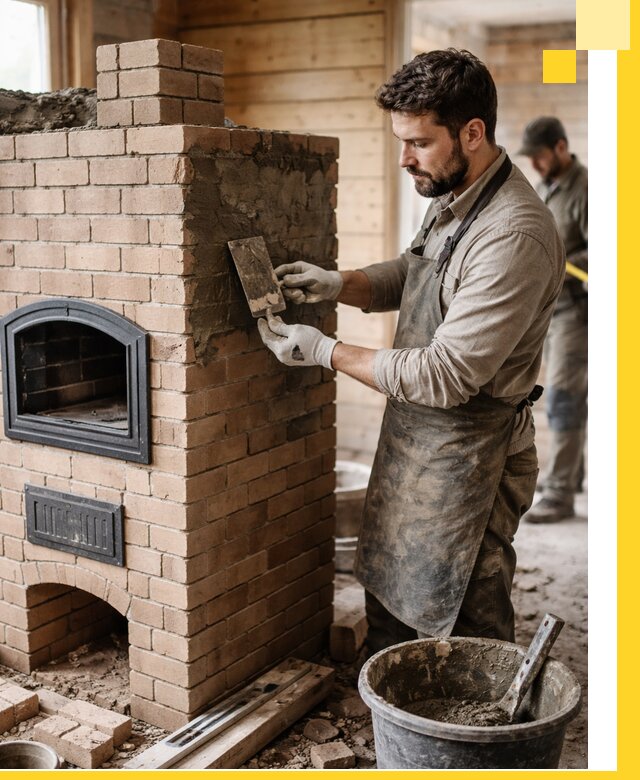 Изготовление и установка печей-шведок под ключ в Рубцовске