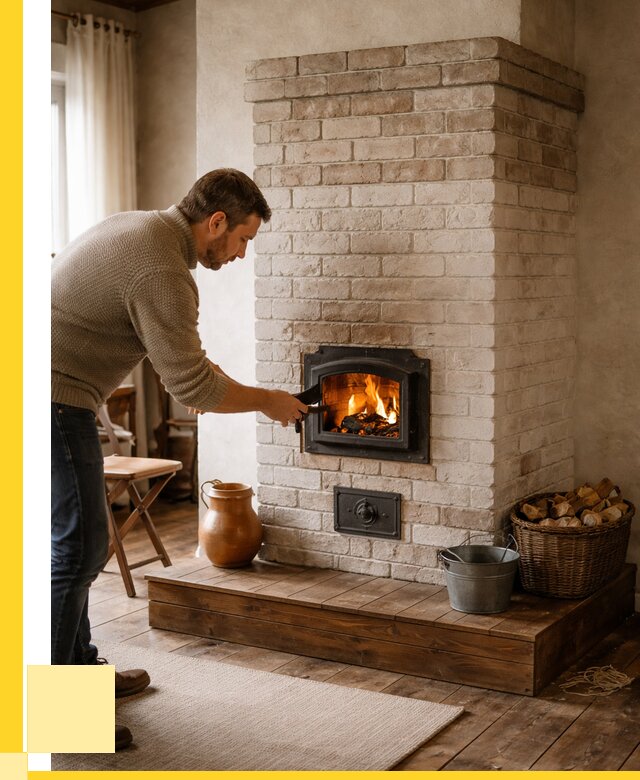 Печь голландка из кирпича в Рубцовске от 85961 р. | ЭриданРбц