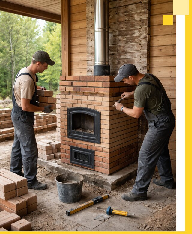 Производство и установка дачных печей под ключ в Рубцовске
