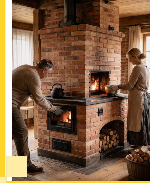 Печи для загородного дома под ключ в Рубцовске от 80904 р. | ЭриданРбц