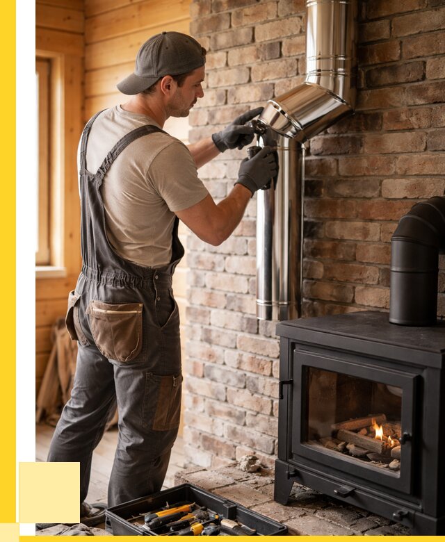 Монтаж дымоходов для печей в Рубцовске от 7585 р. | ЭриданРбц