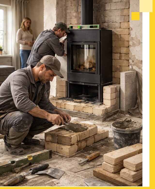 Печи и камины под ключ: проект, установка в Рубцовске