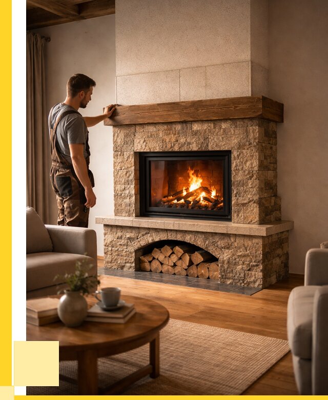 Печи камины для дома под ключ в Рубцовске от 55622 р. | ЭриданРбц