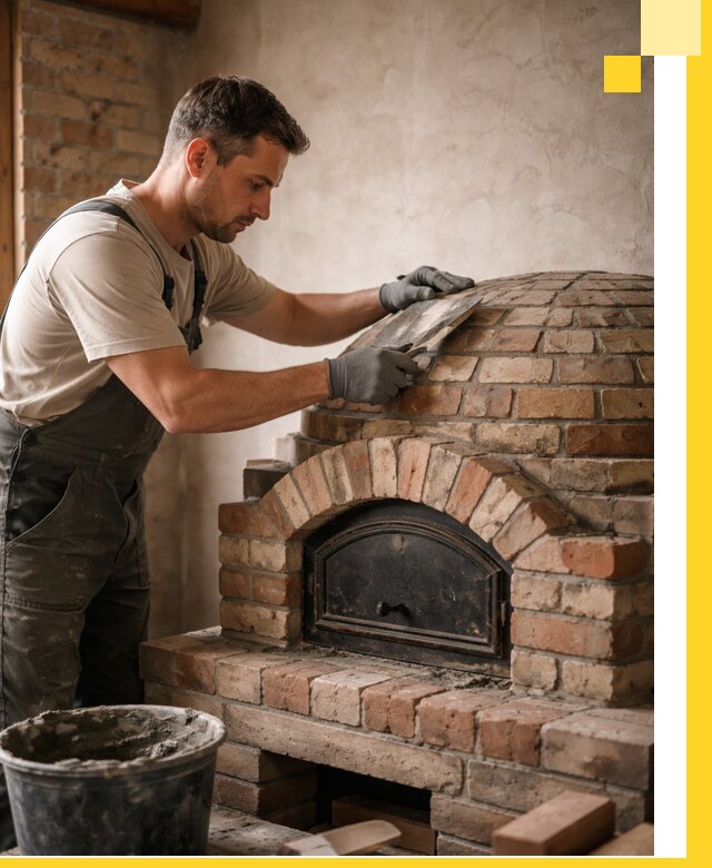 Изготовление и монтаж помпейских печей на заказ в Рубцовске