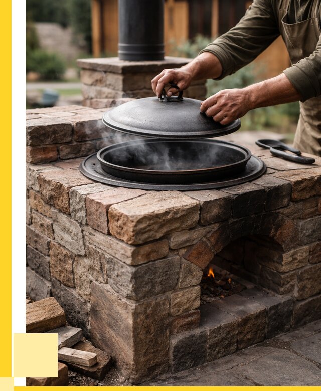 Печи для казана в Рубцовске по цене от 18203 р. | ЭриданРбц