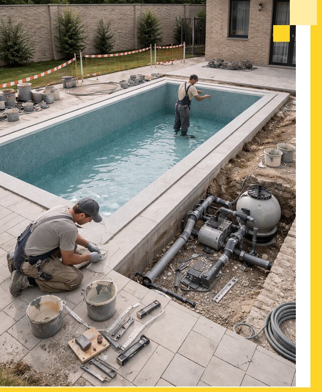 Строительство бассейнов под ключ в Рубцовске: проекты и монтаж