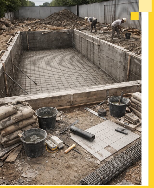 Строительство бассейнов под ключ в Рубцовске, дизайн и монтаж