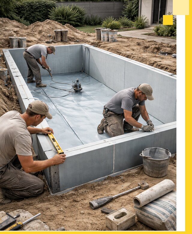 Профессиональный монтаж бассейнов под ключ в Рубцовске с гарантией