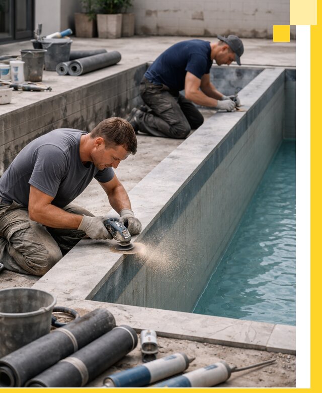 Профессиональный ремонт бассейнов под ключ в Рубцовске