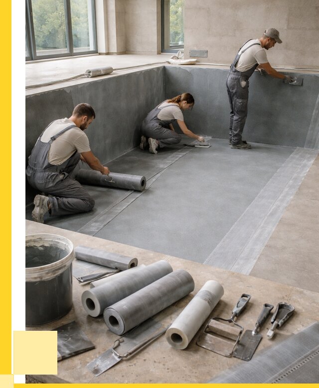 Гидроизоляция бассейнов в Рубцовске от 2023 р., ЭриданРбц