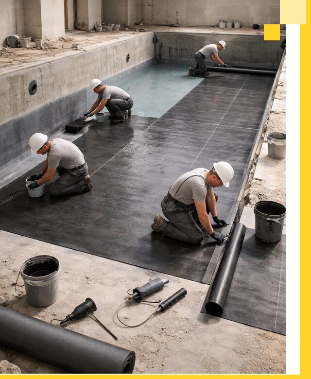 Профессиональная гидроизоляция бассейнов и чаш в Рубцовске под ключ