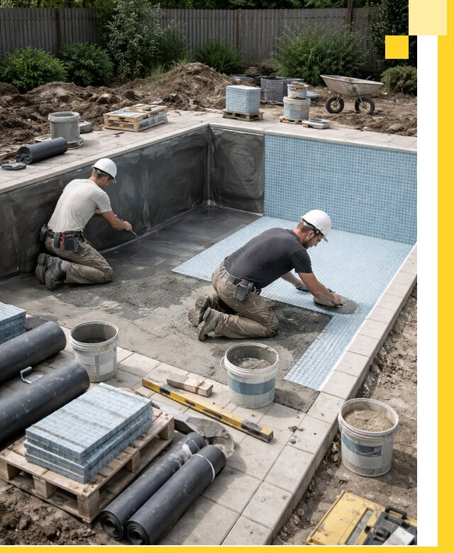 Проектирование и строительство стационарных бассейнов в Рубцовске