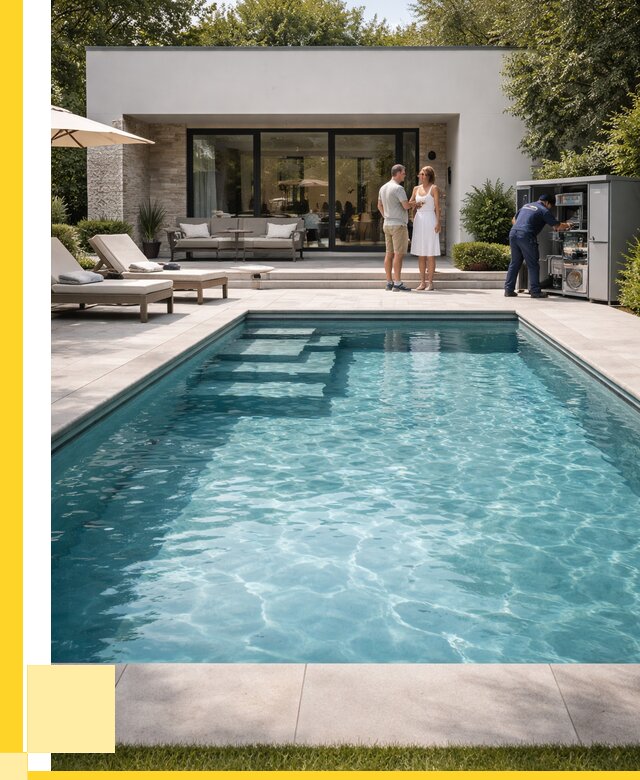 Бассейн в доме в Рубцовске под ключ от 1213560 р. | ЭриданРбц