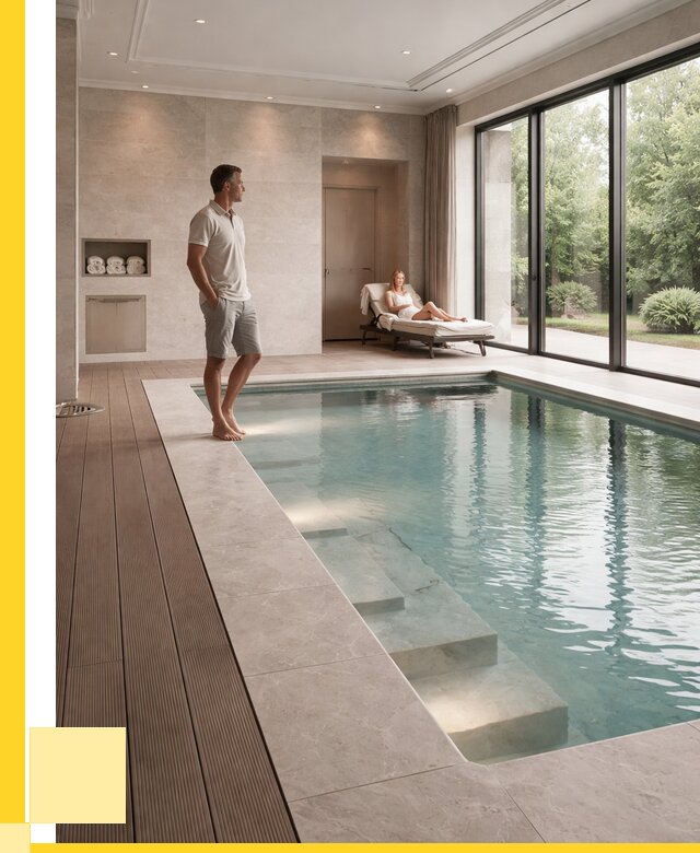 Бассейны в коттедже под ключ в Рубцовске от 1213560 р. | ЭриданРбц