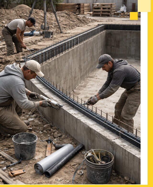 Качественный монтаж чаши бассейна в Рубцовске под ключ с гарантией