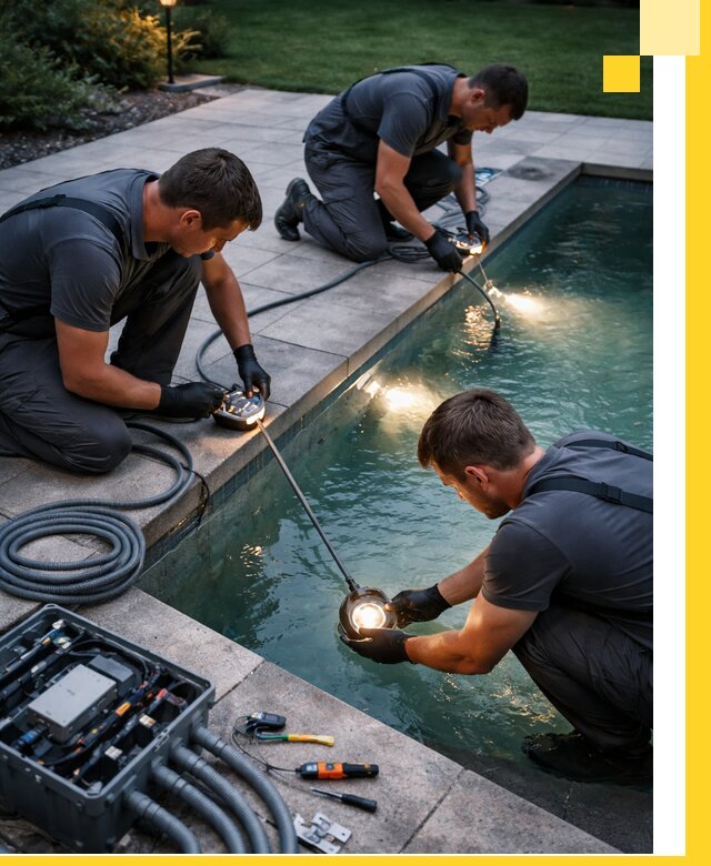 Профессиональное освещение бассейнов в Рубцовске: дизайн и монтаж