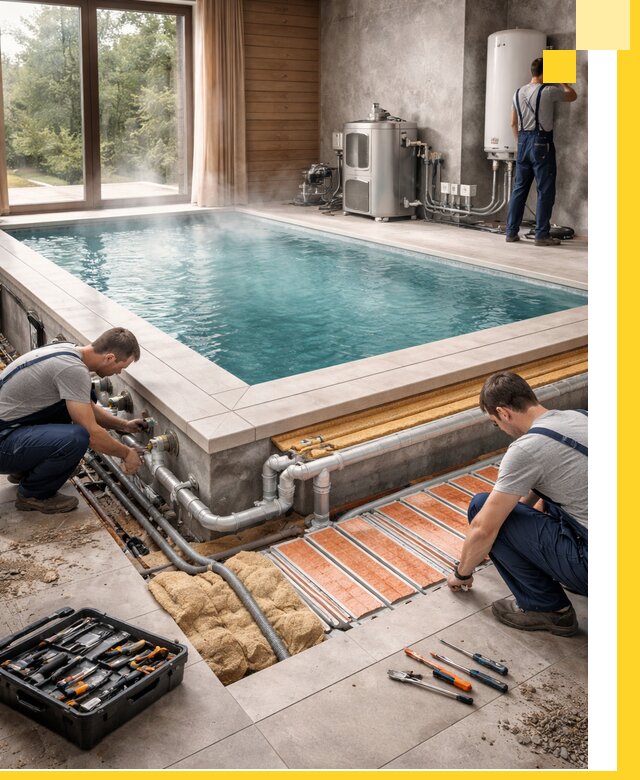 Проектирование и строительство тёплых бассейнов в Рубцовске