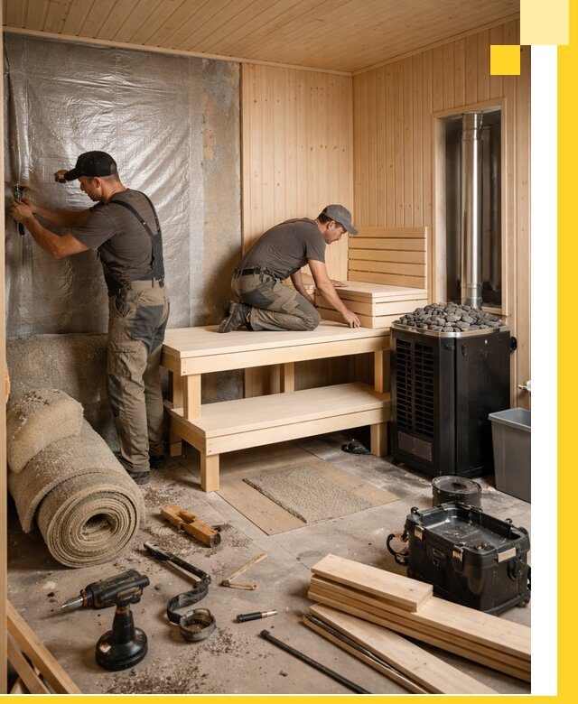 Проекты саун под ключ в Рубцовске дизайн и строительство