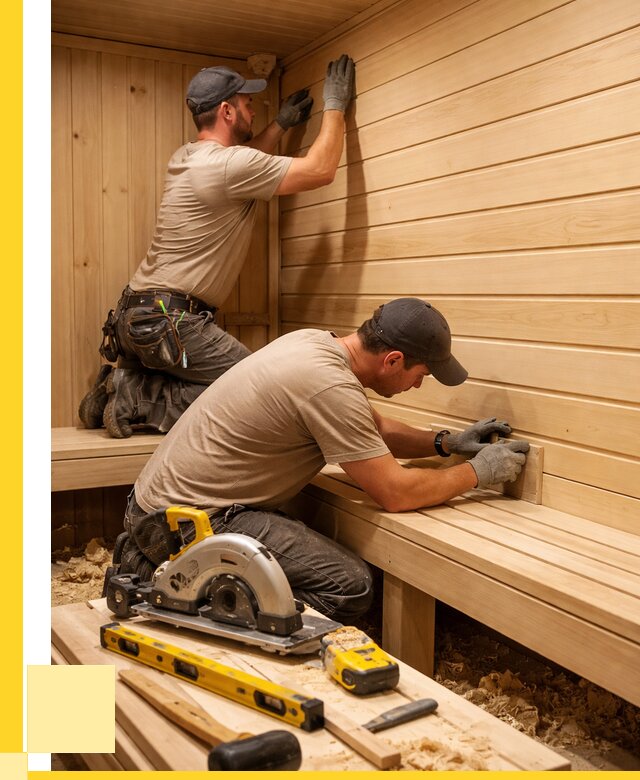 Обшивка саун вагонкой в Рубцовске от 2528 р. | ЭриданРбц