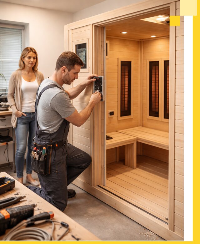 Инфракрасные сауны под ключ в Рубцовске продажа и установка