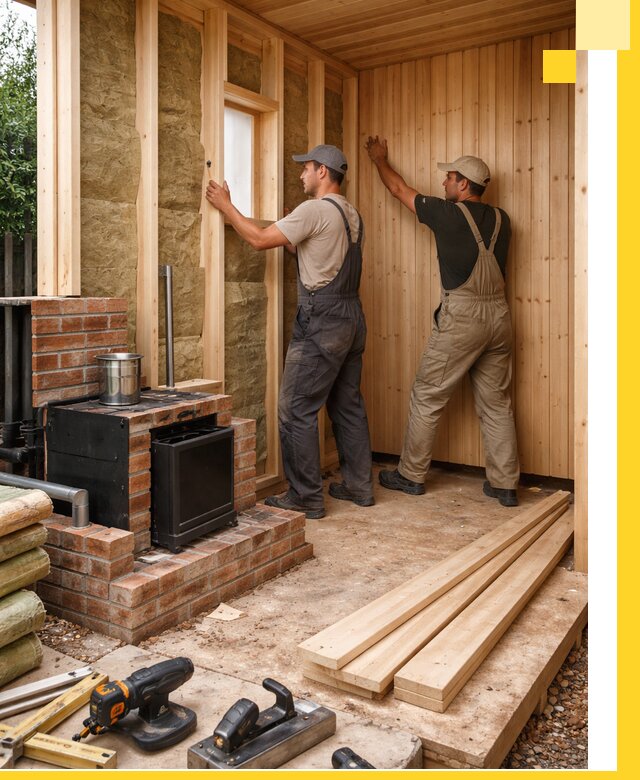 Строительство и установка дачных саун под ключ в Рубцовске