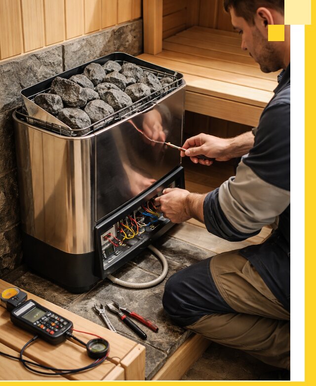 Продажа и установка электрокаменок для саун в Рубцовске