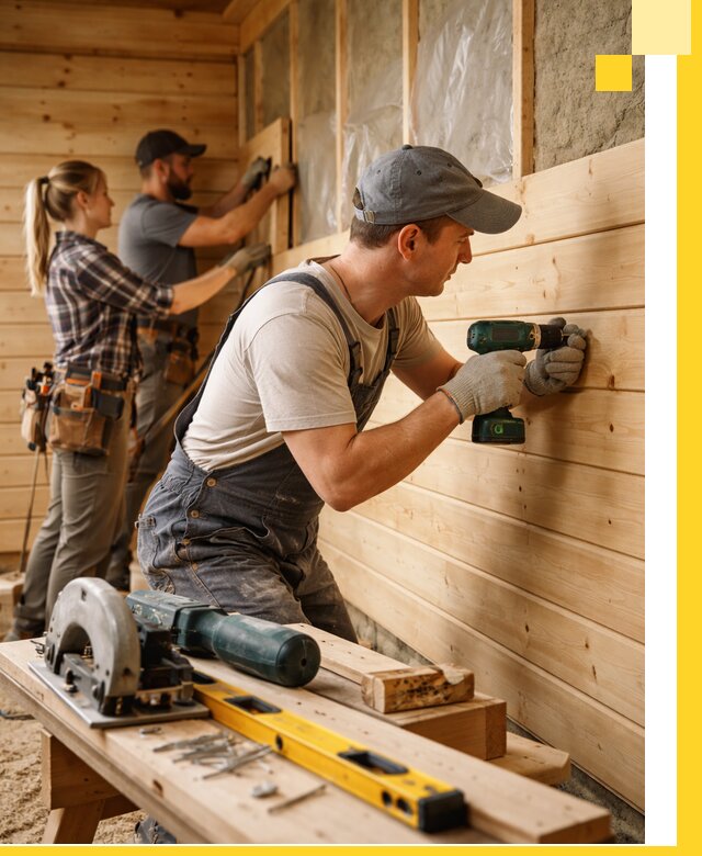 Обшивка бань под ключ в Рубцовске: отделка стен и потолков