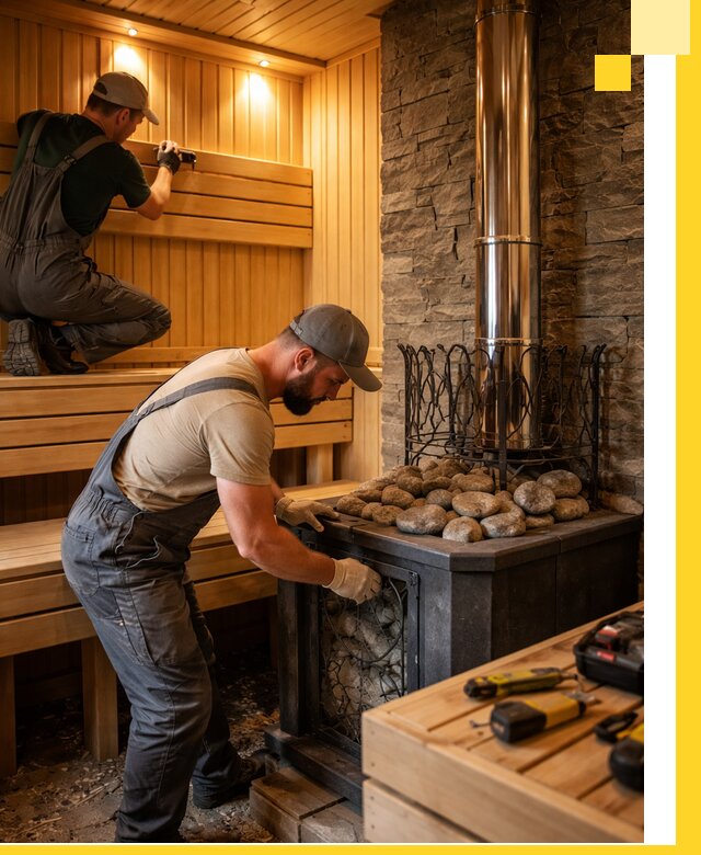 Комплексный дизайн бань, саун и зон отдыха в Рубцовске