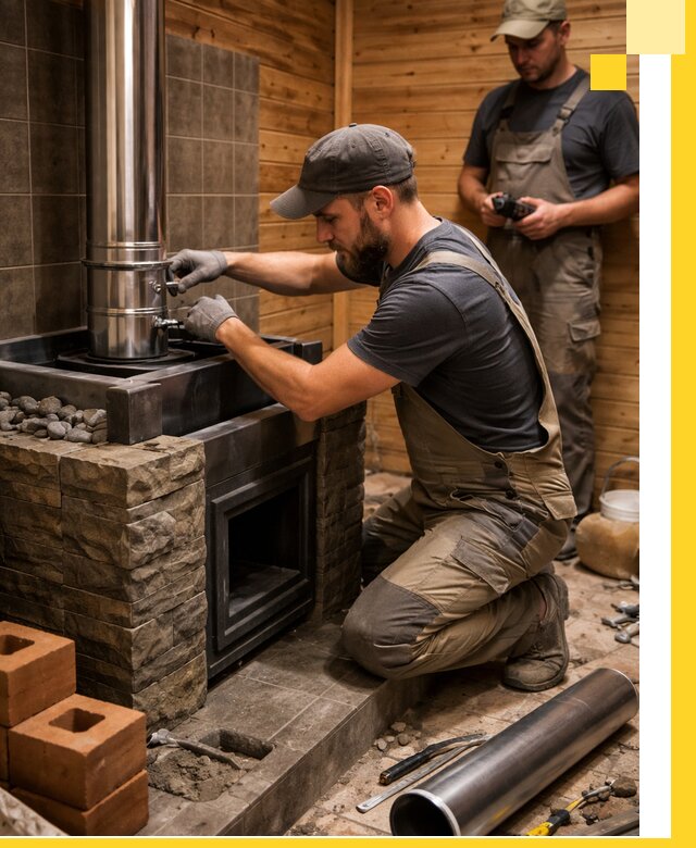 Изготовление и установка банных печей под ключ в Рубцовске