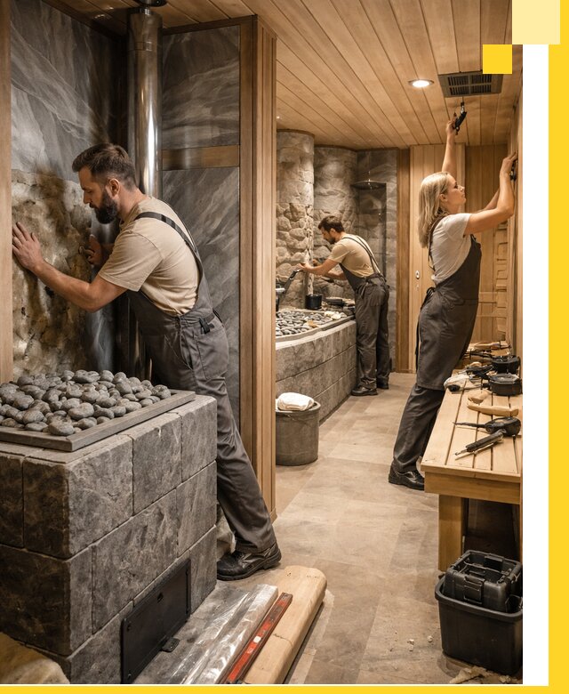 Строительство бань и SPA процедур в Рубцовске под ключ и отделкой