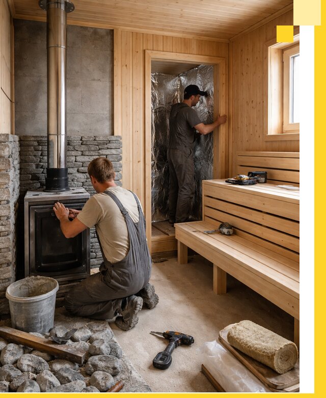 Строительство и изготовление бань под ключ в Рубцовске