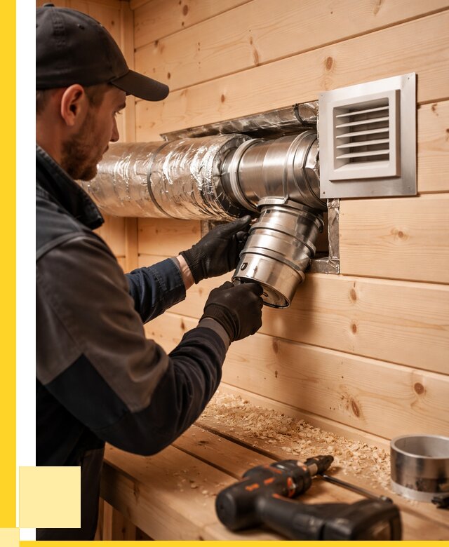 Монтаж вентиляции бани в Рубцовске от 12136 р. | ЭриданРбц